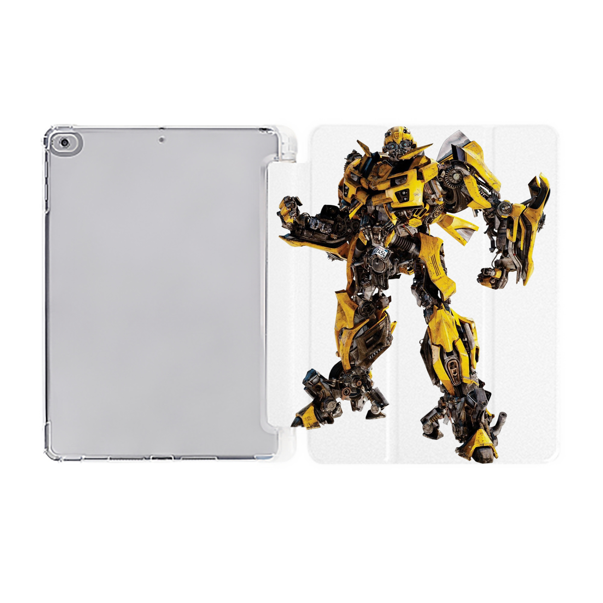 （画像用）  IPad ケース ペン収納付き 三つ折りスタンド PUレザー×シリコン 対応機種9.5/10.5/10.9インチ